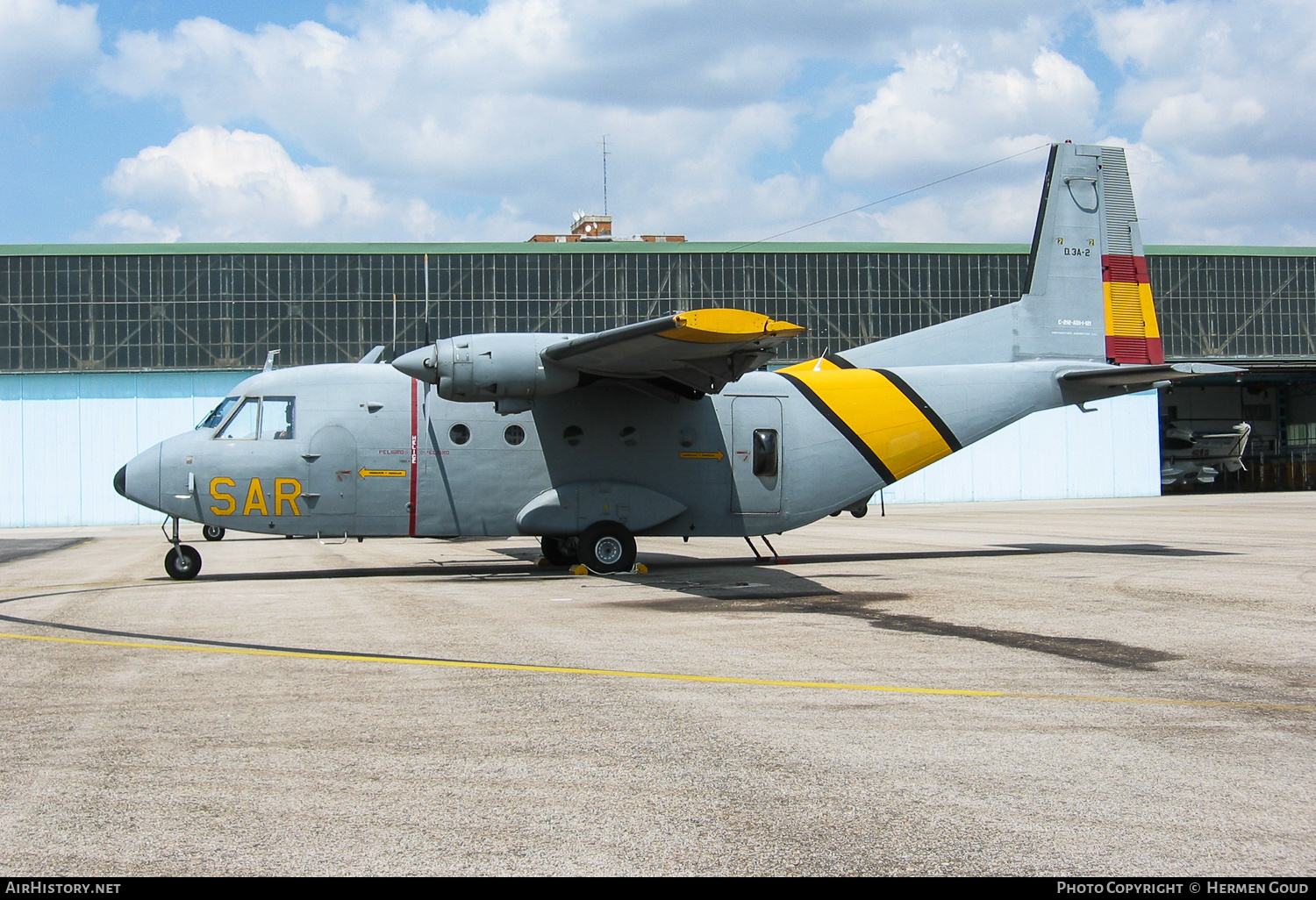Aircraft Photo of D.3A-2 | CASA C-212-100 Aviocar | Spain - Air Force | AirHistory.net #183102