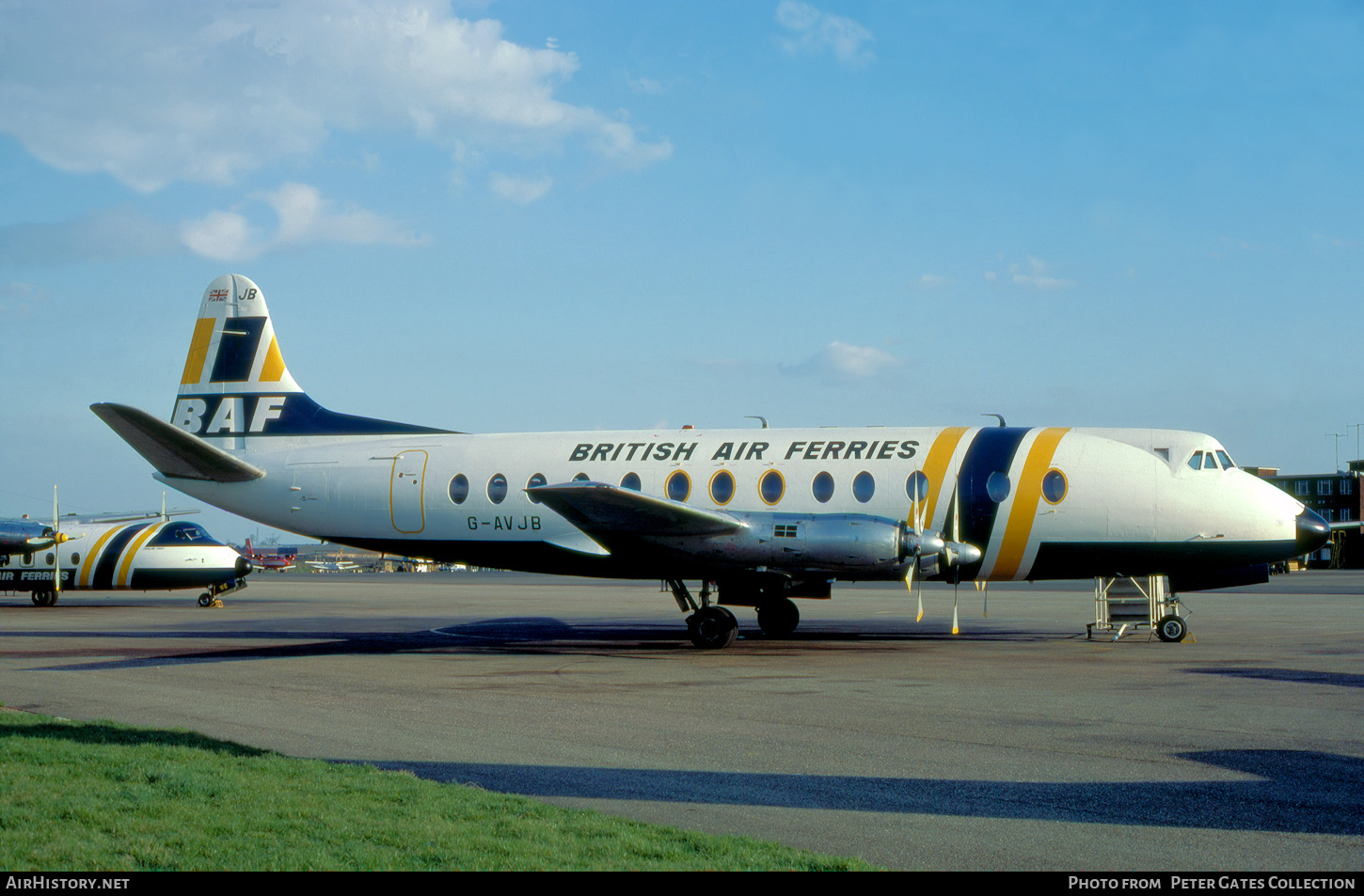 Aircraft Photo of G-AVJB | Vickers 815 Viscount | British Air Ferries - BAF | AirHistory.net #183115