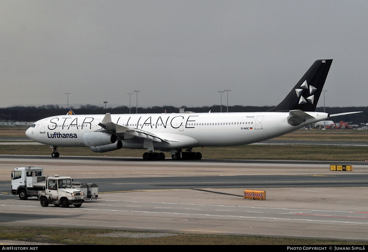 Aircraft Photo of D-AIGC | Airbus A340-311 | Lufthansa | AirHistory.net #183117