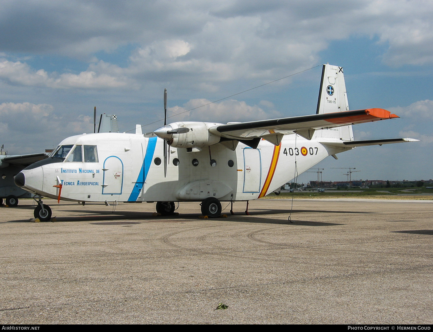 Aircraft Photo of T.12D-75 | CASA C-212-200 Aviocar | Spain - Air Force | AirHistory.net #183119