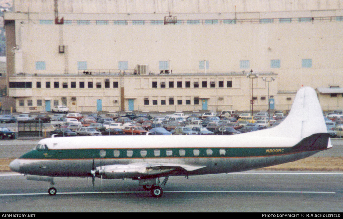 Aircraft Photo of N200RC | Vickers 798D Viscount | Go Transportation | AirHistory.net #183129