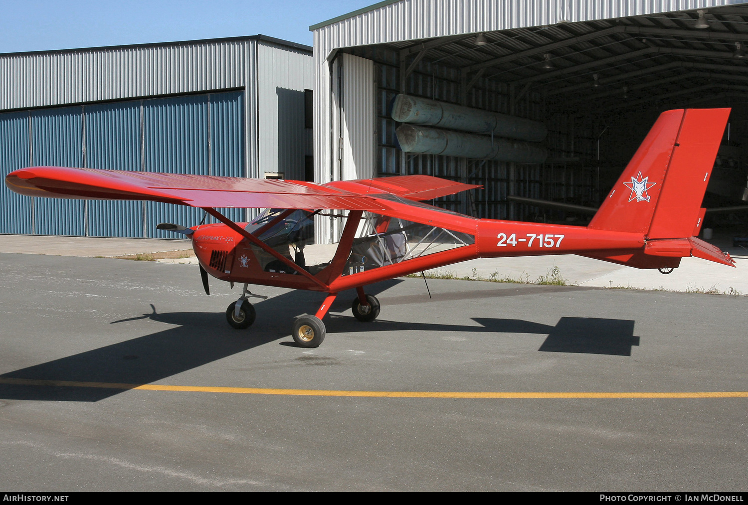 Aircraft Photo of 24-7157 | Aeroprakt A22L Foxbat | AirHistory.net #183133