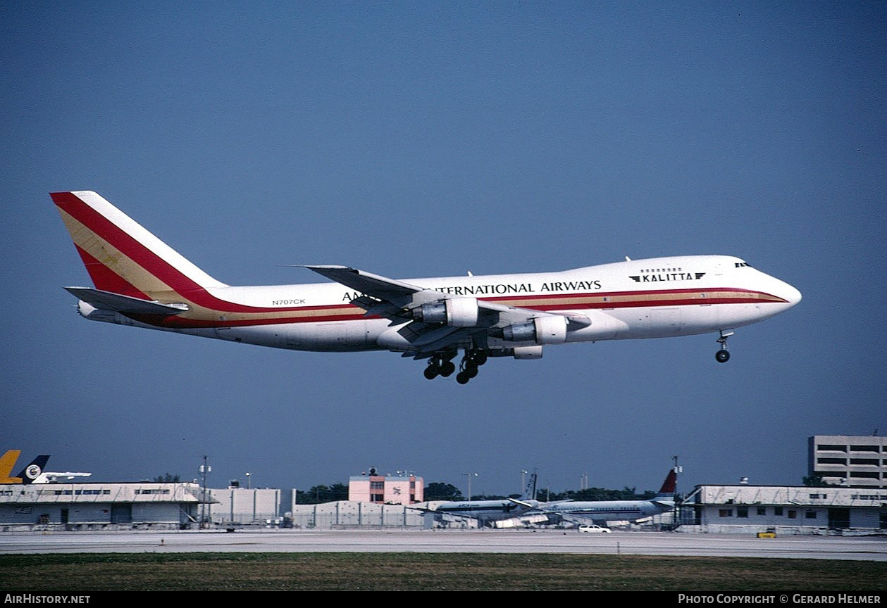 Aircraft Photo of N707CK | Boeing 747-269B(SF) | American International Airways | AirHistory.net #183135