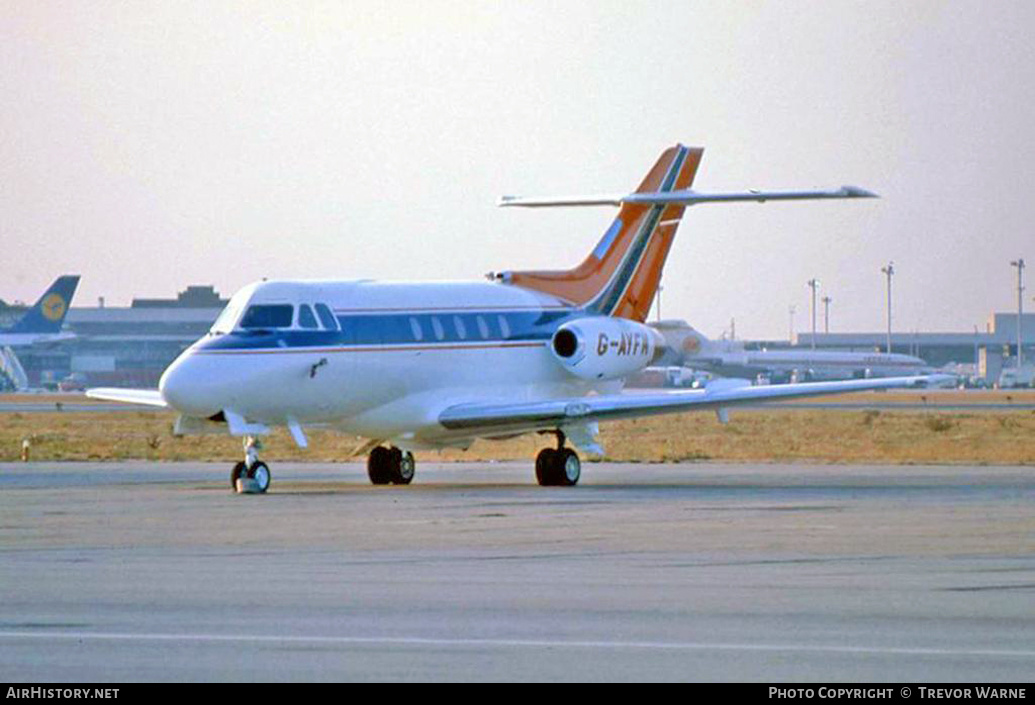 Aircraft Photo of G-AYFM | Hawker Siddeley HS-125-403B | AirHistory.net #183153