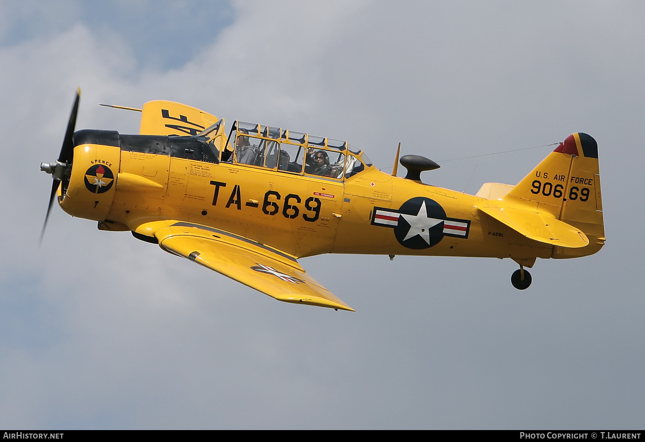 Aircraft Photo of F-AZBL / 90669 | North American SNJ-5 Texan | USA - Air Force | AirHistory.net #183180