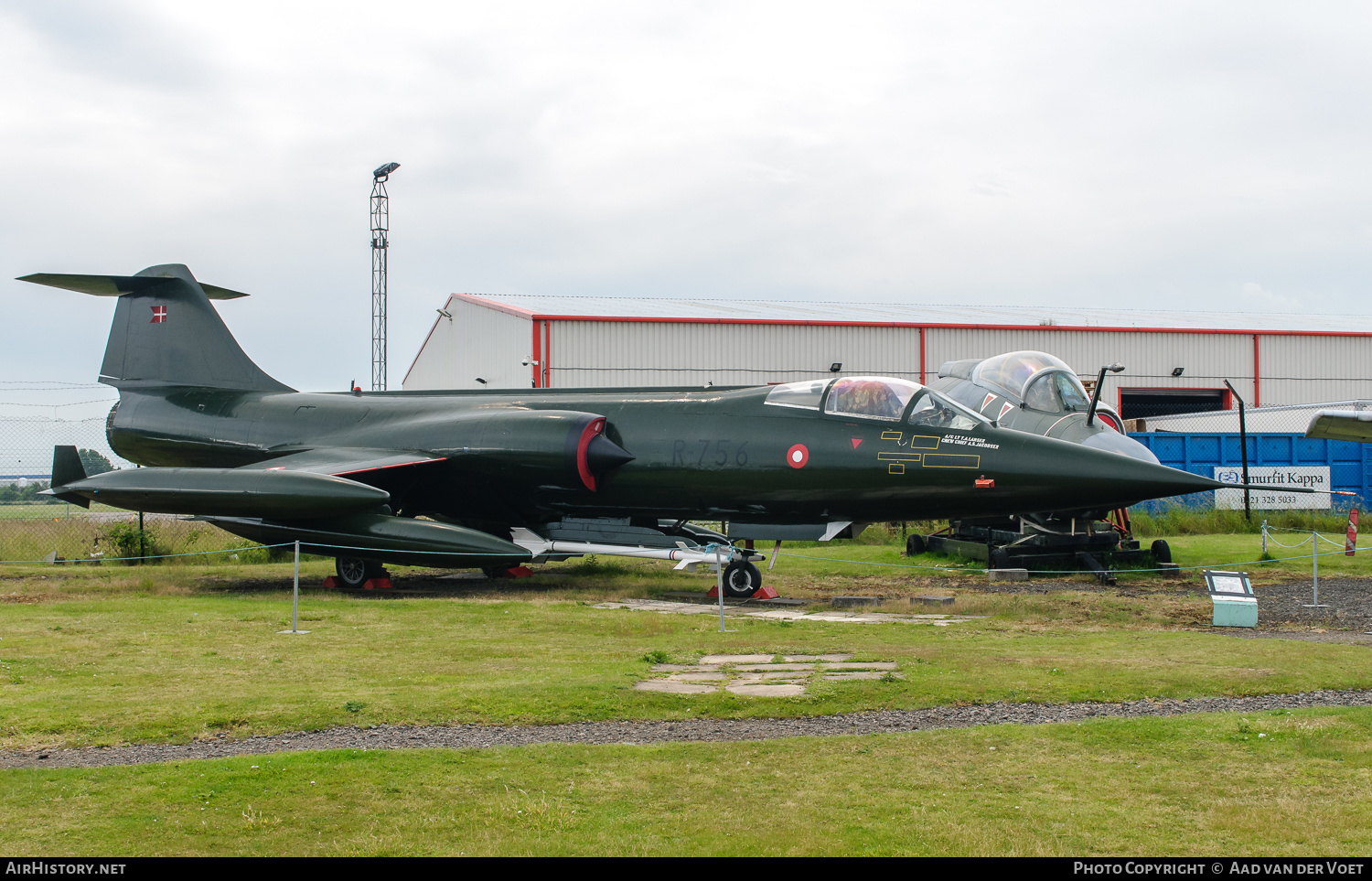 Aircraft Photo of R-756 | Lockheed F-104G Starfighter | Denmark - Air Force | AirHistory.net #183182