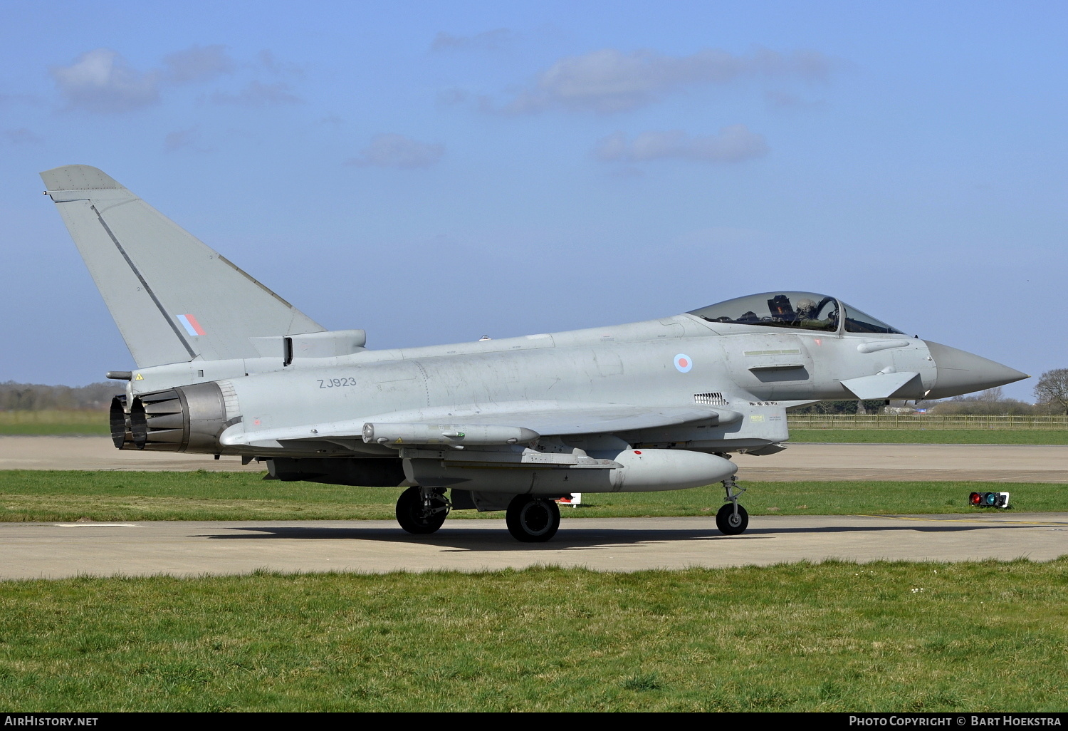 Aircraft Photo of ZJ923 | Eurofighter EF-2000 Typhoon FGR4 | UK - Air Force | AirHistory.net #183183