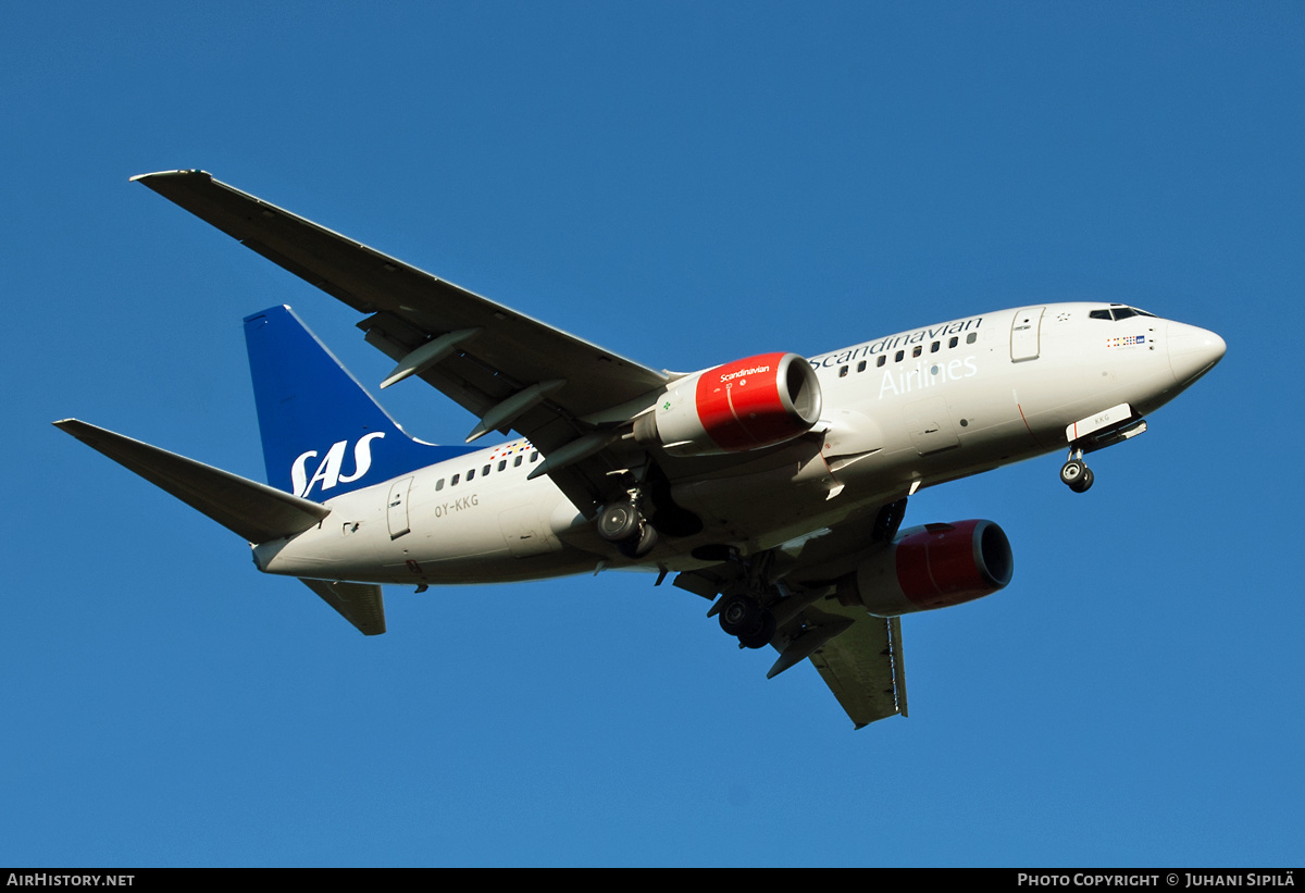 Aircraft Photo of OY-KKG | Boeing 737-683 | Scandinavian Airlines - SAS | AirHistory.net #183186