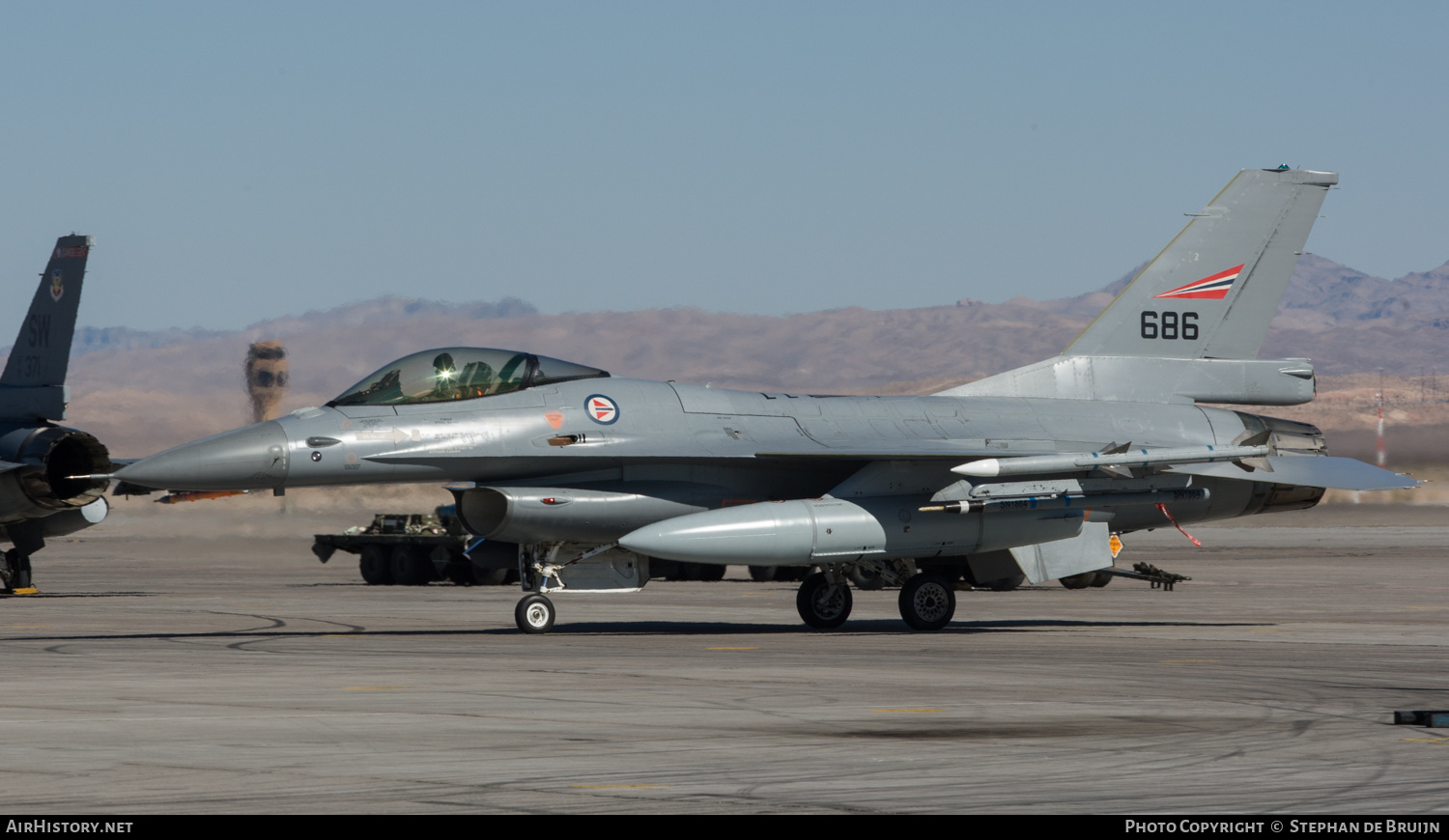 Aircraft Photo of 686 | Lockheed F-16AM Fighting Falcon | Norway - Air Force | AirHistory.net #183209