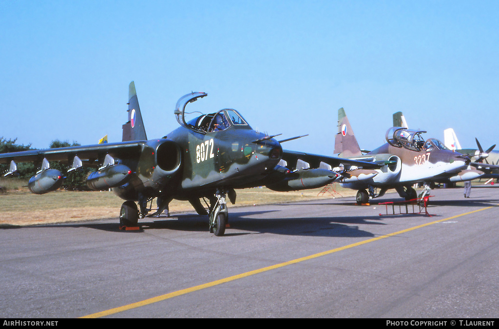 Aircraft Photo of 8072 | Sukhoi Su-25K | Czechoslovakia - Air Force | AirHistory.net #183211