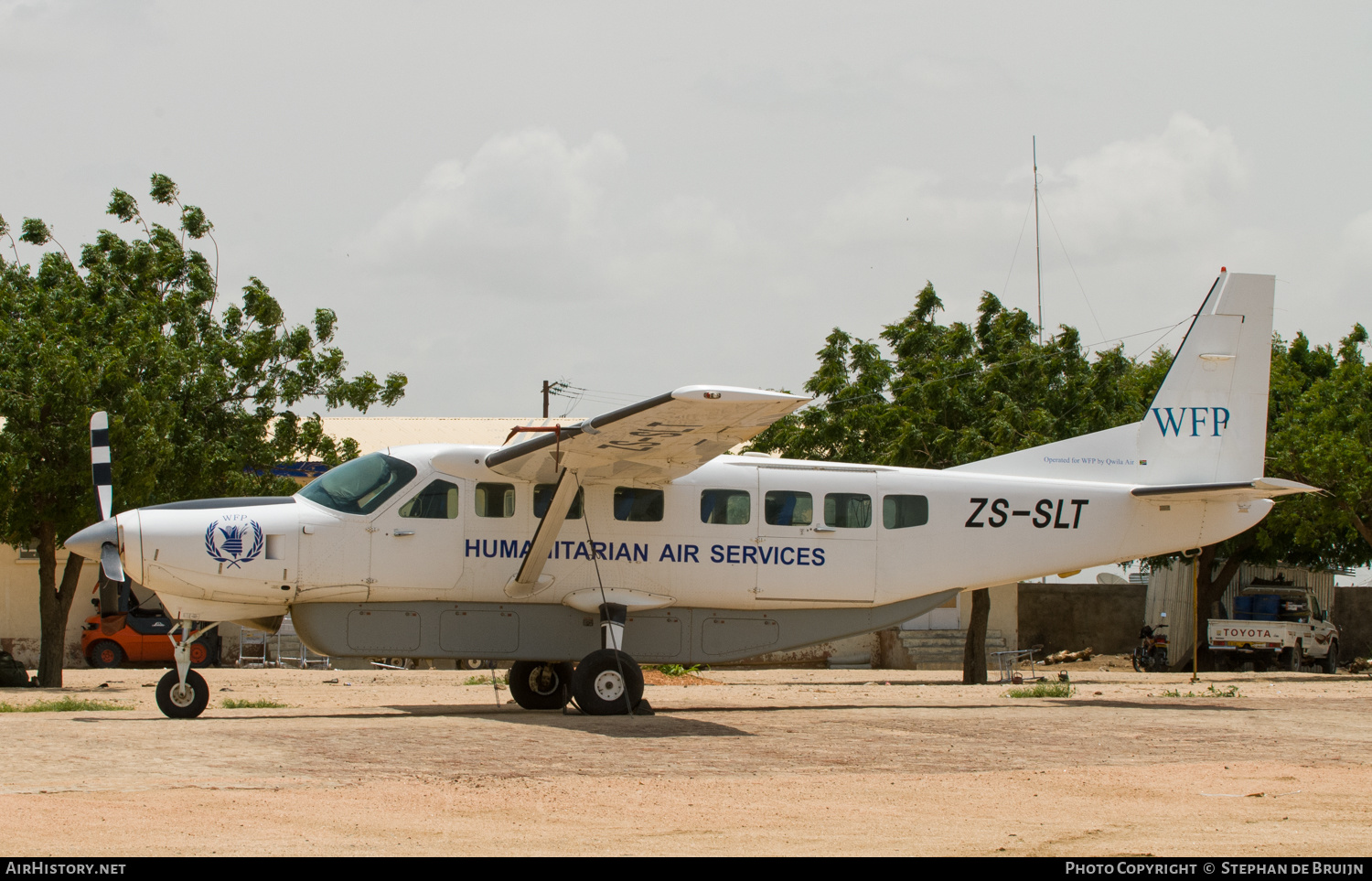 Aircraft Photo of ZS-SLT | Cessna 208B Grand Caravan | United Nations Humanitarian Air Service | AirHistory.net #183220