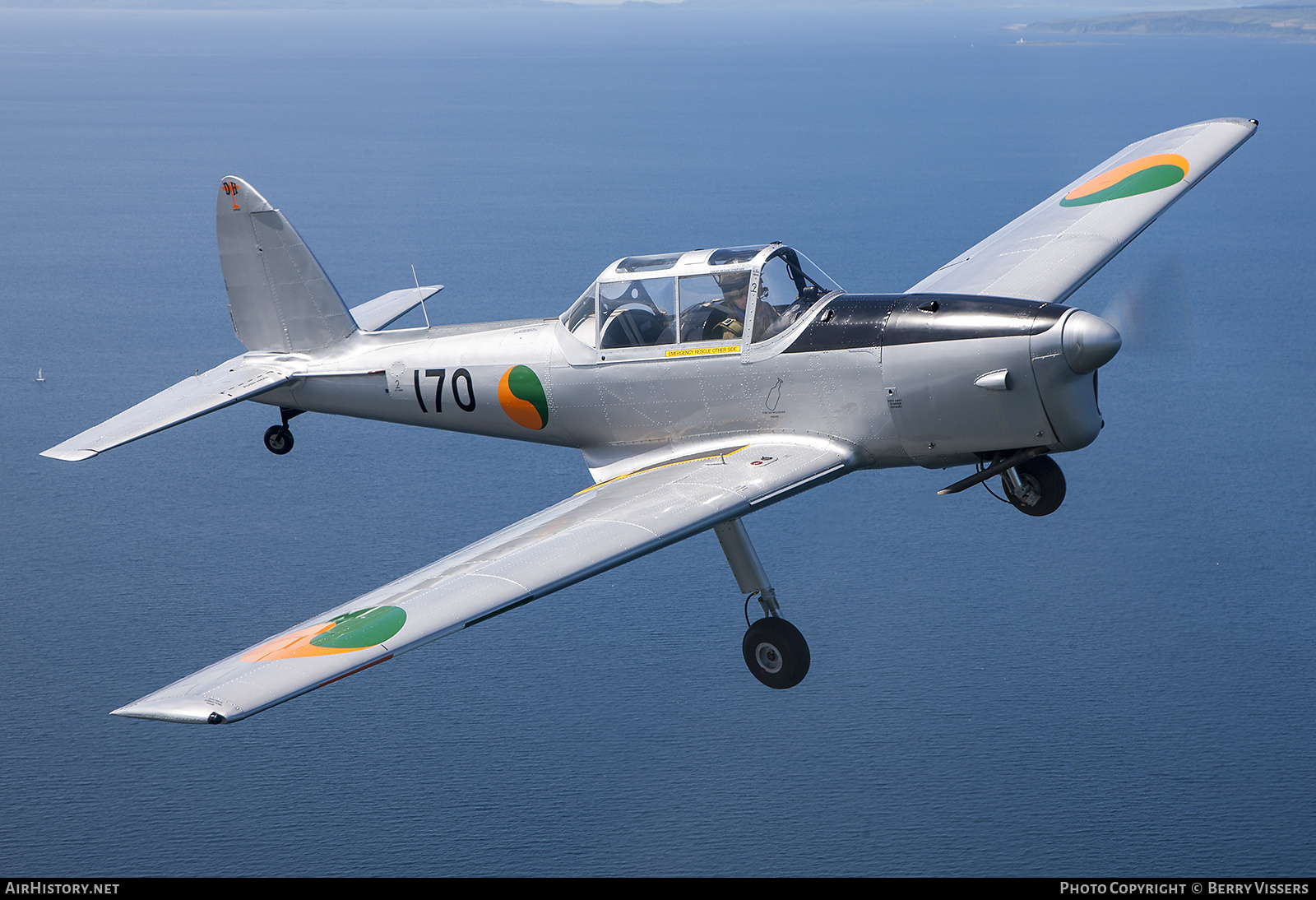 Aircraft Photo of G-BDRJ / 170 | De Havilland DHC-1 Chipmunk T10 | Ireland - Air Force | AirHistory.net #183226