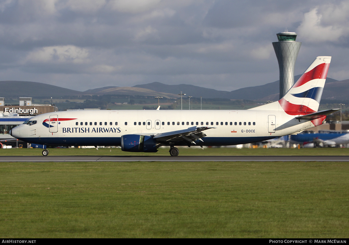Aircraft Photo of G-DOCE | Boeing 737-436 | British Airways | AirHistory.net #183236