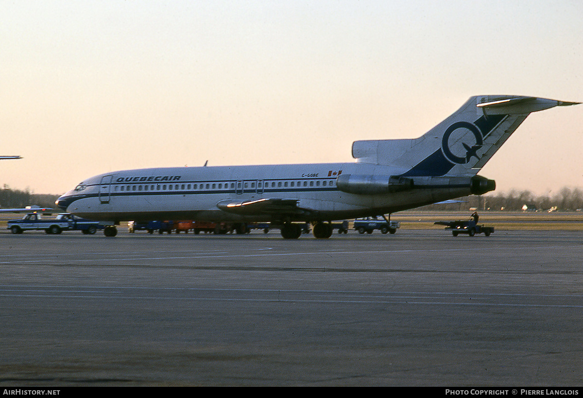 Aircraft Photo of C-GQBE | Boeing 727-25 | Quebecair | AirHistory.net #183243
