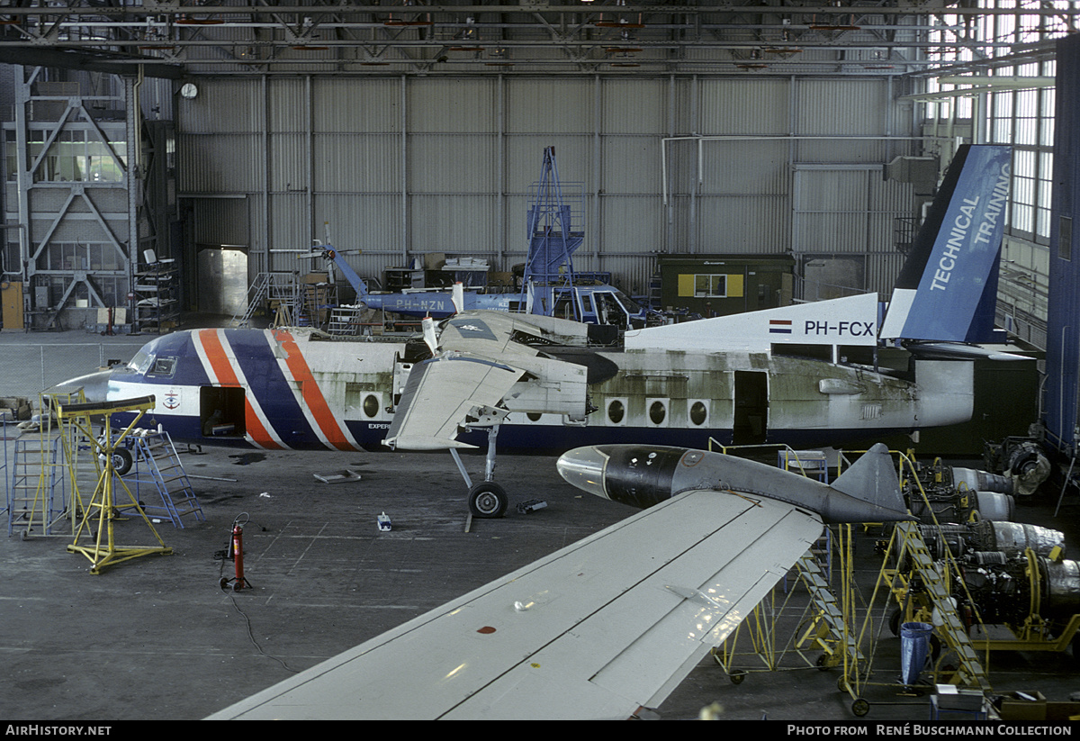 Aircraft Photo of PH-FCX | Fokker F27-100MAR Maritime | KLM Technical Training | AirHistory.net #183246