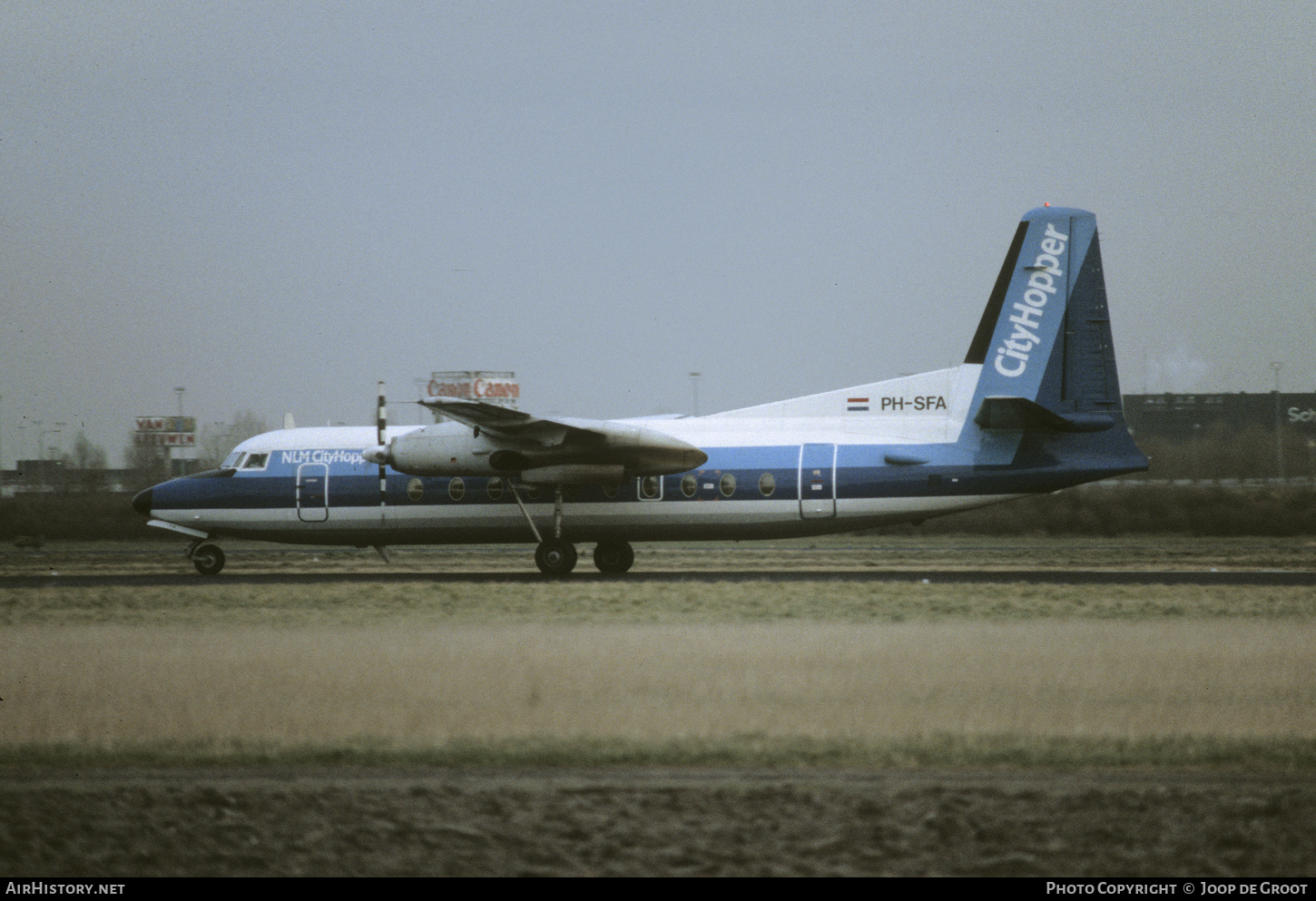 Aircraft Photo of PH-SFA | Fokker F27-400 Friendship | NLM Cityhopper | AirHistory.net #183250