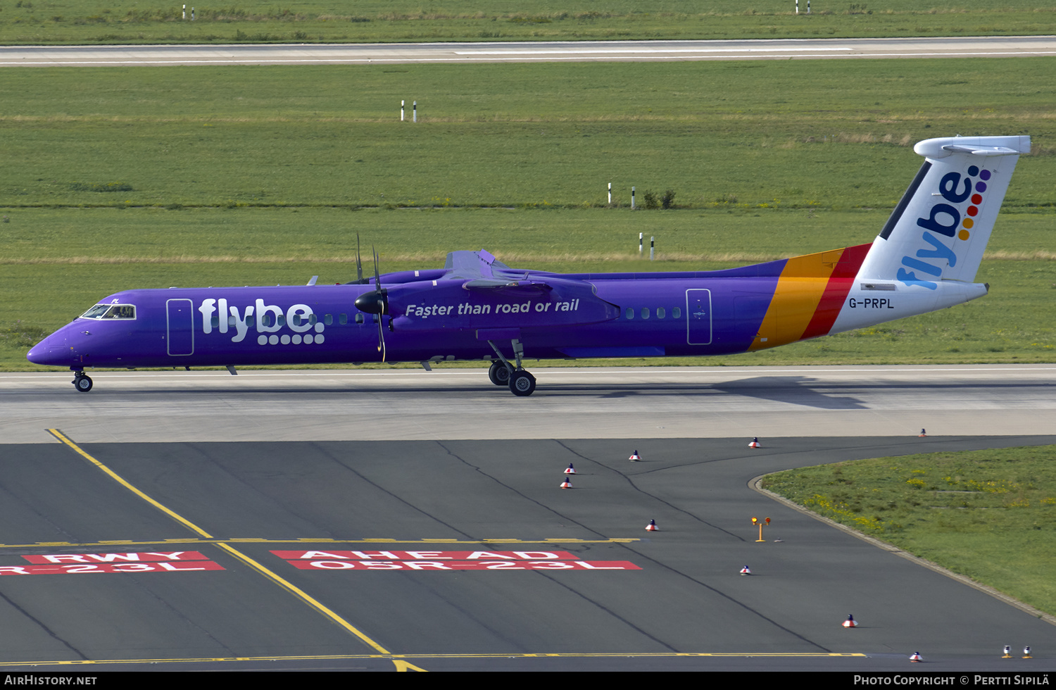 Aircraft Photo of G-PRPL | Bombardier DHC-8-402 Dash 8 | Flybe | AirHistory.net #183262