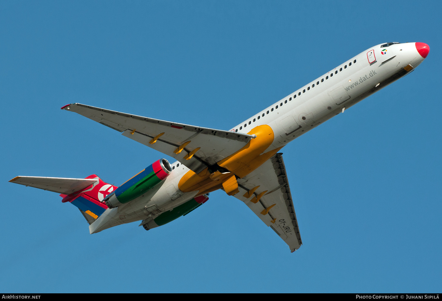 Aircraft Photo of OY-JRU | McDonnell Douglas MD-87 (DC-9-87) | Danish Air Transport - DAT | AirHistory.net #183283