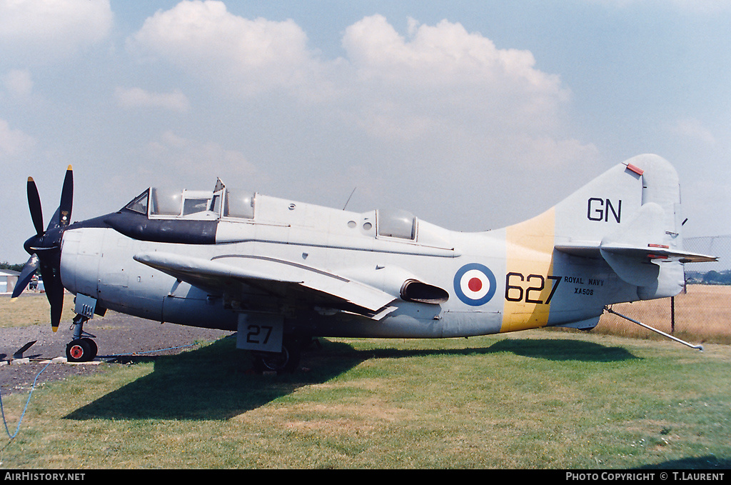 Aircraft Photo of XA508 | Fairey Gannet T.2 | UK - Navy | AirHistory.net #183286