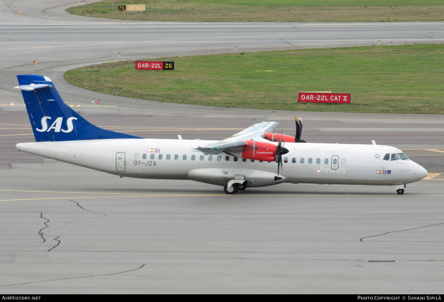Aircraft Photo of OY-JZA | ATR ATR-72-600 (ATR-72-212A) | Scandinavian Airlines - SAS | AirHistory.net #183290