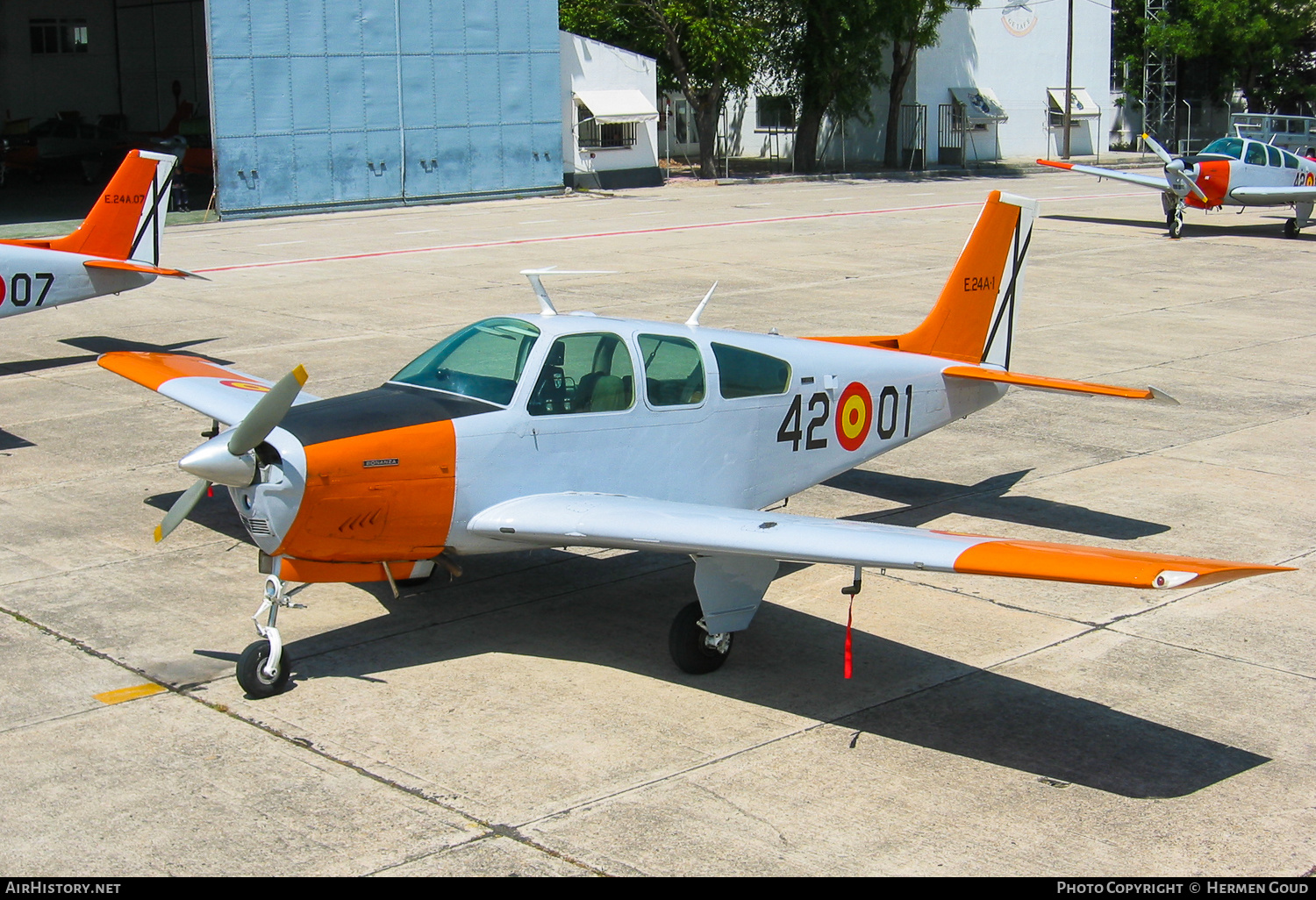 Aircraft Photo of E.24A-1 | Beech F33C Bonanza | Spain - Air Force | AirHistory.net #183292