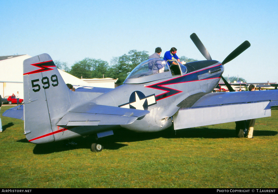 Aircraft Photo of F-AZFI / 599 | North American P-51D Mustang | USA - Air Force | AirHistory.net #183297