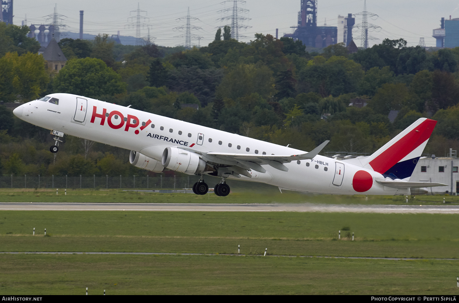 Aircraft Photo of F-HBLH | Embraer 190STD (ERJ-190-100STD) | Hop! | AirHistory.net #183308