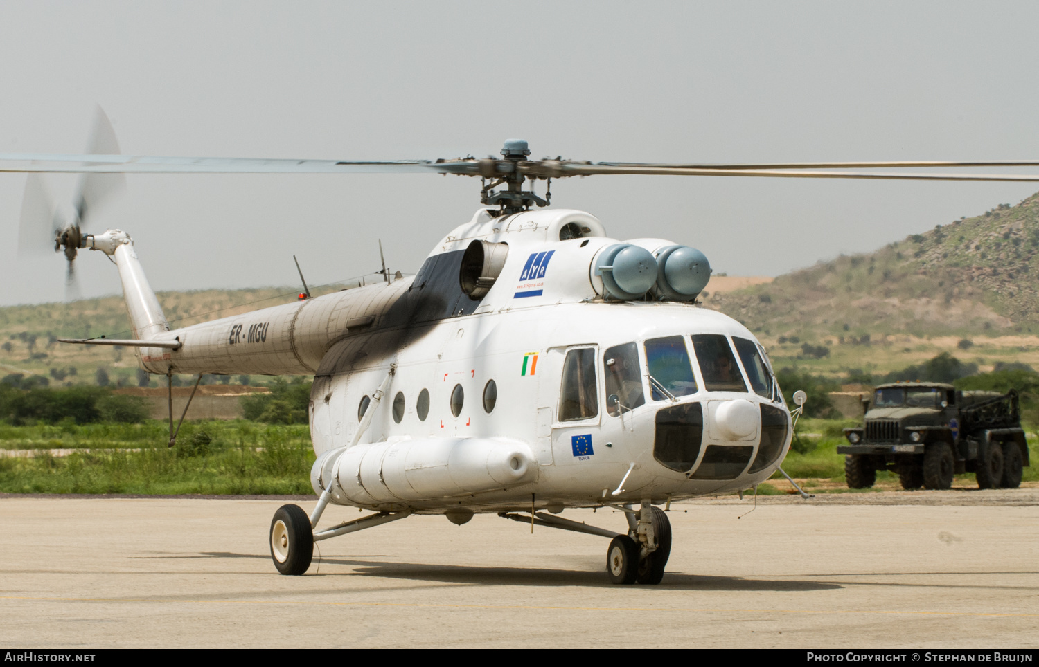 Aircraft Photo of ER-MGU | Mil Mi-8T | Ayr Aviation | AirHistory.net #183317