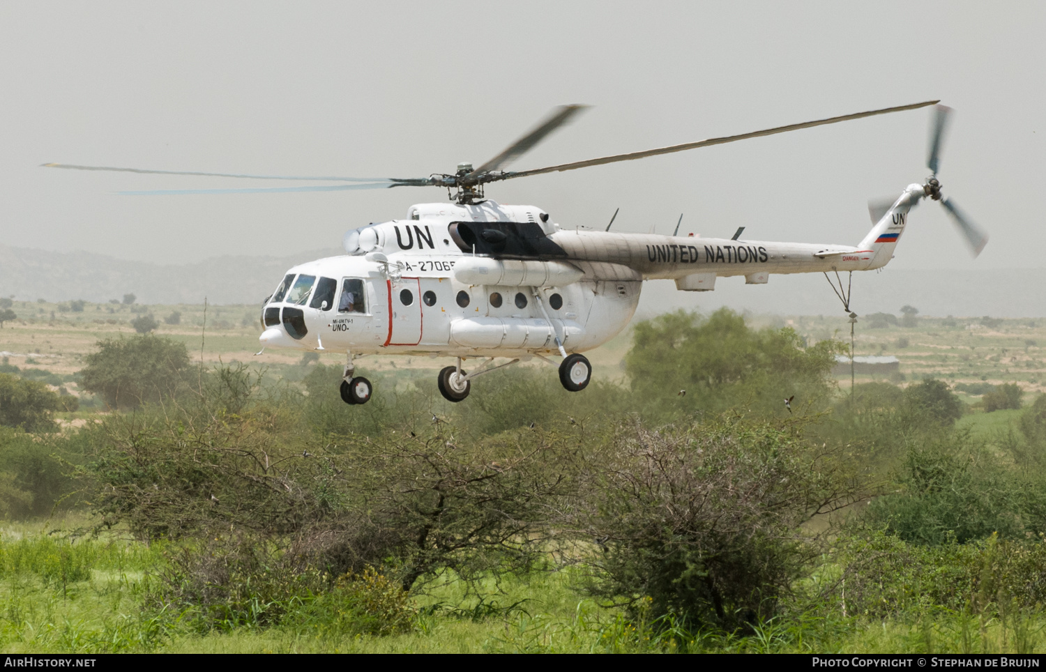 Aircraft Photo of RA-27065 | Mil Mi-8MTV-1 | United Nations | AirHistory.net #183333