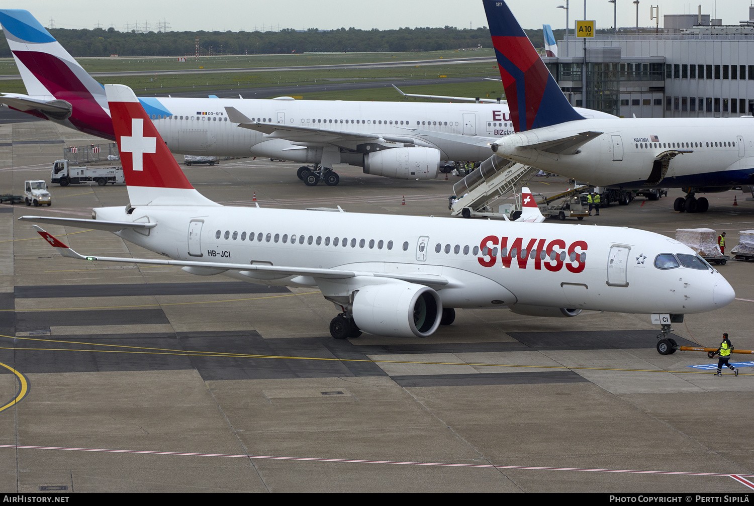 Aircraft Photo of HB-JCI | Bombardier CSeries CS300 (BD-500-1A11) | Swiss International Air Lines | AirHistory.net #183337