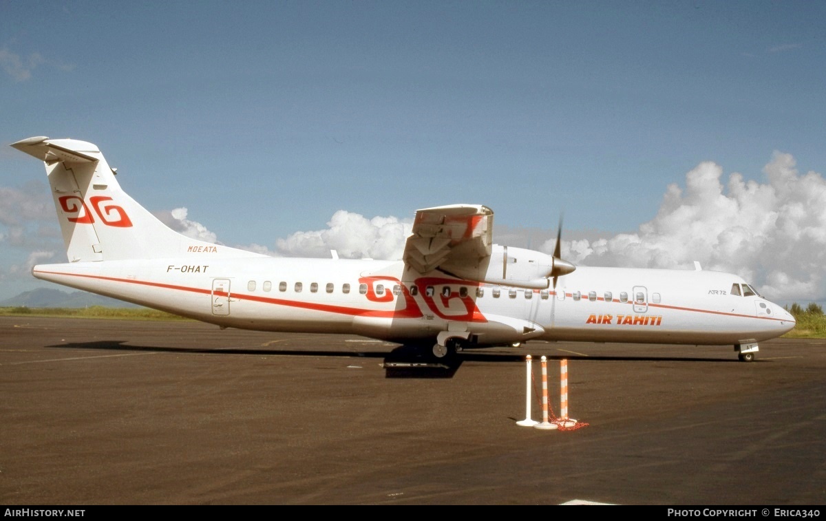Aircraft Photo of F-OHAT | ATR ATR-72-202 | Air Tahiti | AirHistory.net #183340