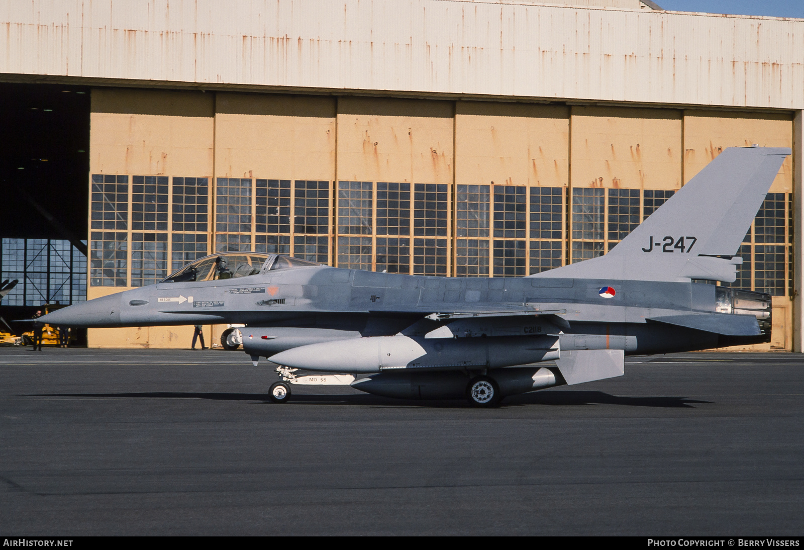 Aircraft Photo of J-247 | General Dynamics F-16A Fighting Falcon | Netherlands - Air Force | AirHistory.net #183342
