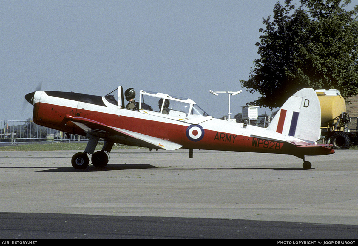 Aircraft Photo of WP928 | De Havilland Canada DHC-1 Chipmunk T10 | UK - Army | AirHistory.net #183343