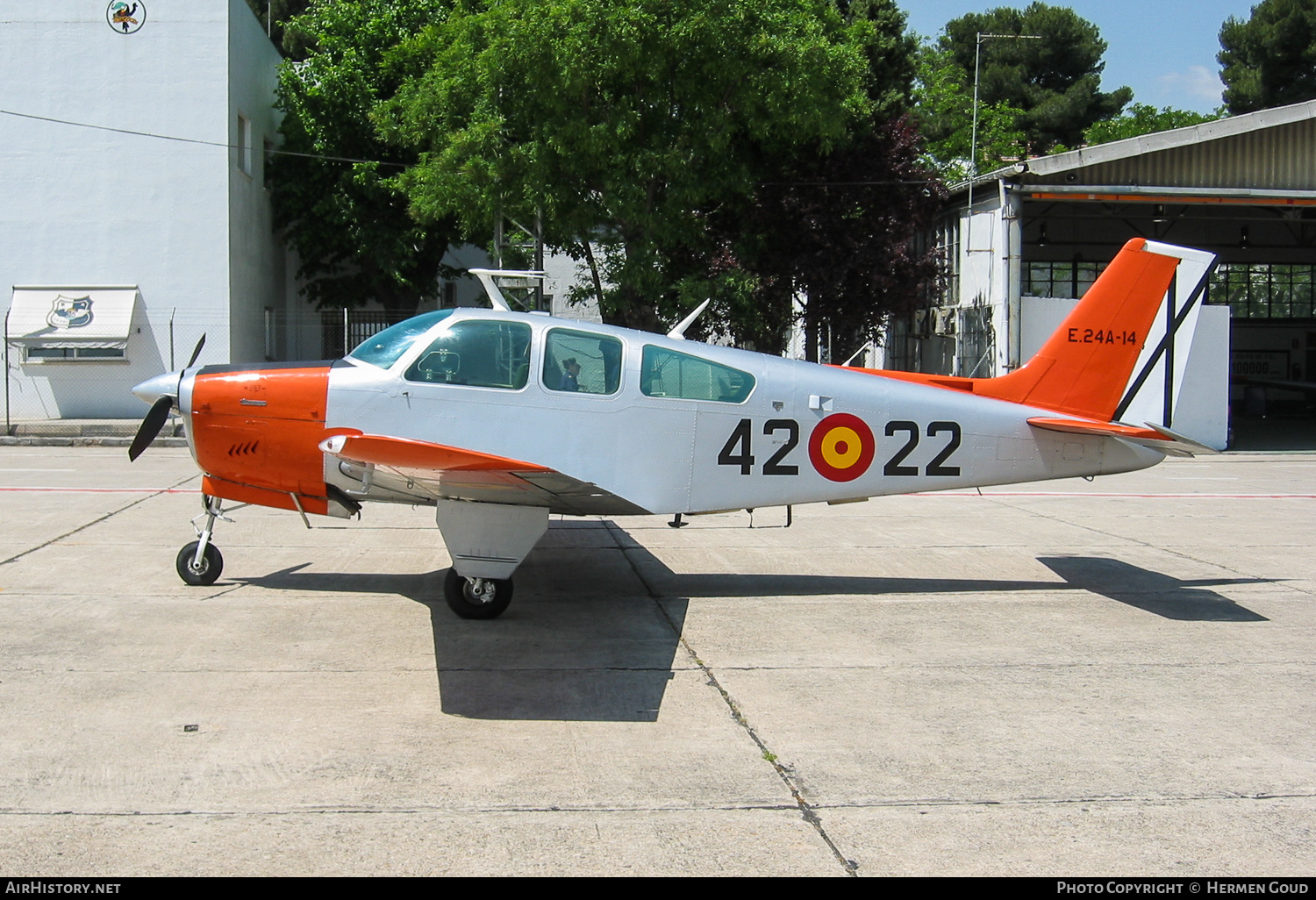 Aircraft Photo of E.24A-14 | Beech F33C Bonanza | Spain - Air Force | AirHistory.net #183349
