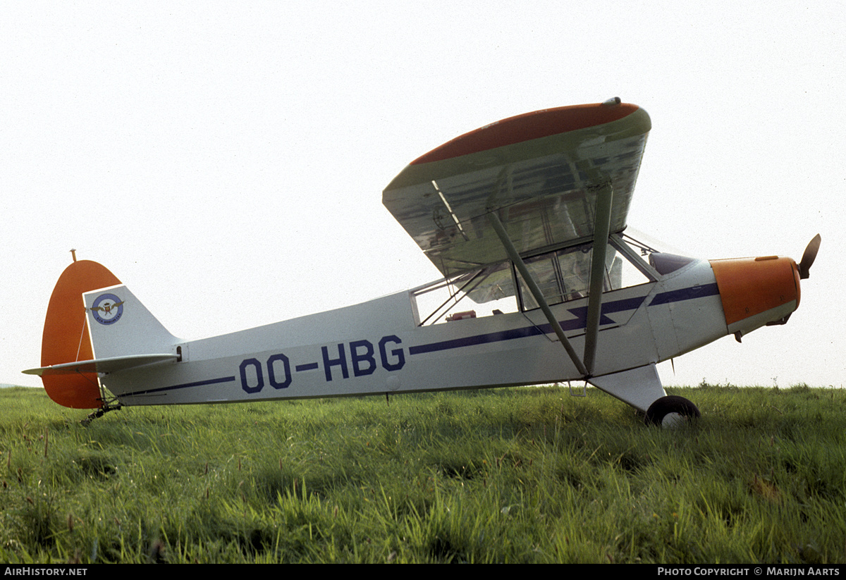 Aircraft Photo of OO-HBG | Piper L-18C Super Cub | BSD Aeroclub FBA | AirHistory.net #183351