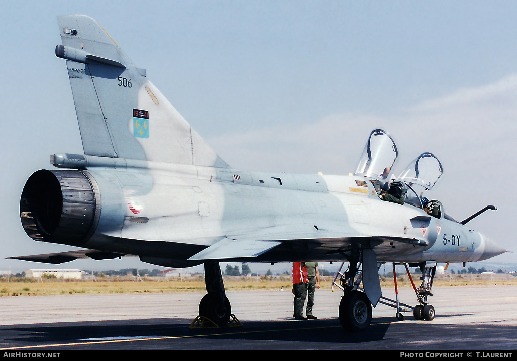 Aircraft Photo of 506 | Dassault Mirage 2000B | France - Air Force | AirHistory.net #183359