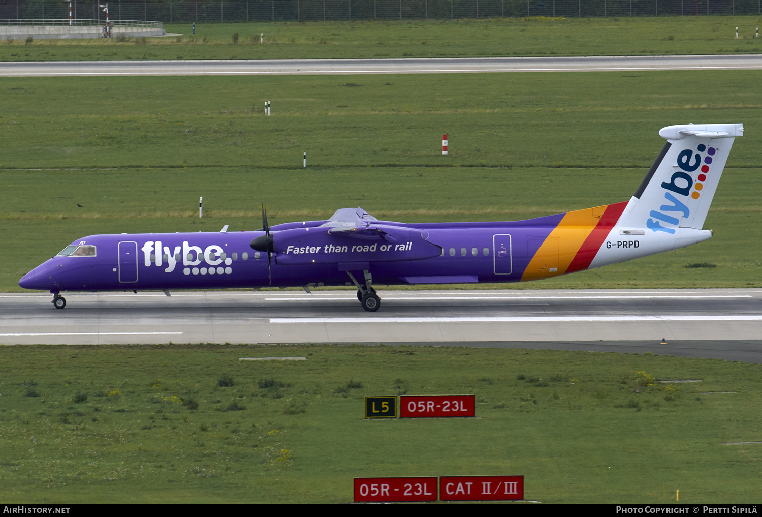 Aircraft Photo of G-PRPD | Bombardier DHC-8-402 Dash 8 | Flybe | AirHistory.net #183380