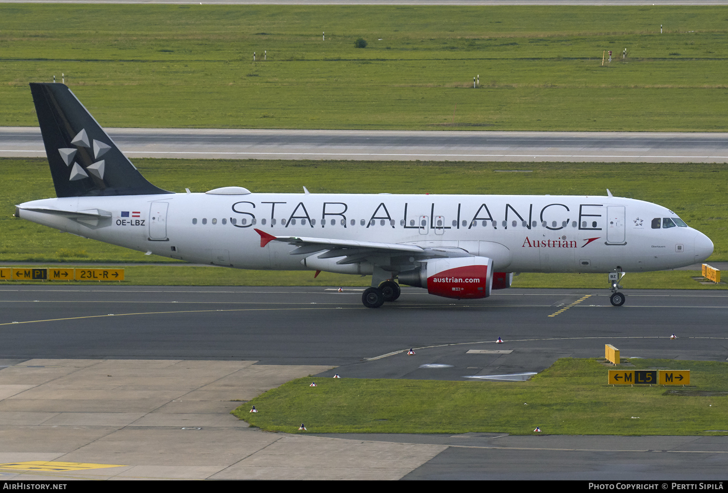 Aircraft Photo of OE-LBZ | Airbus A320-214 | Austrian Airlines | AirHistory.net #183383