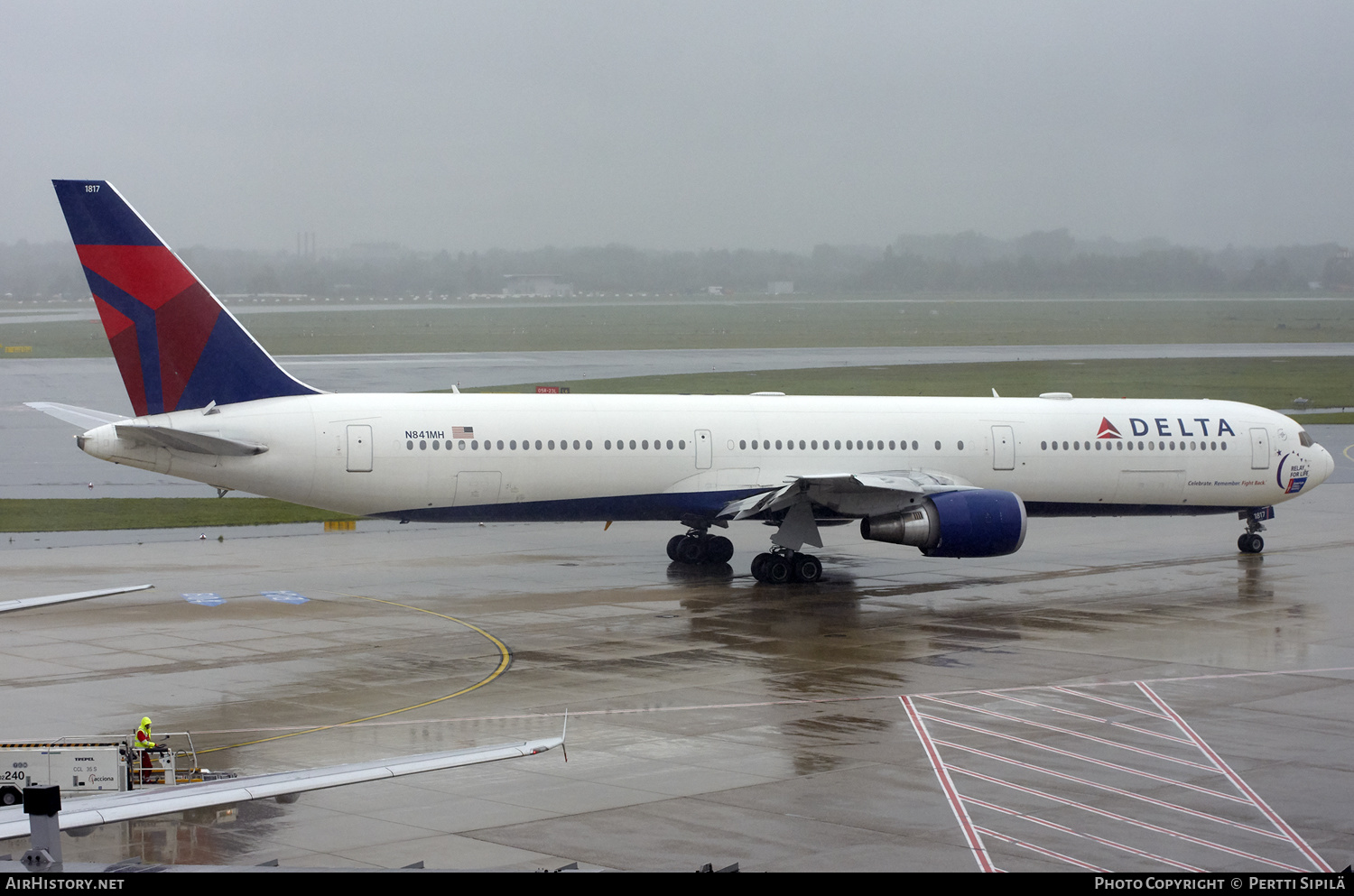 Aircraft Photo of N841MH | Boeing 767-432/ER | Delta Air Lines | AirHistory.net #183385