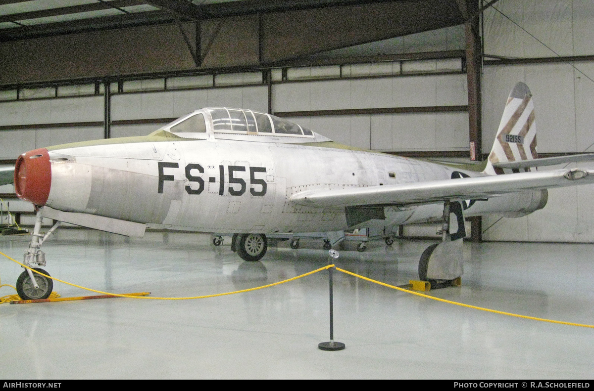 Aircraft Photo of 49-2155 / 92155 | Republic F-84E Thunderjet | USA - Air Force | AirHistory.net #183394