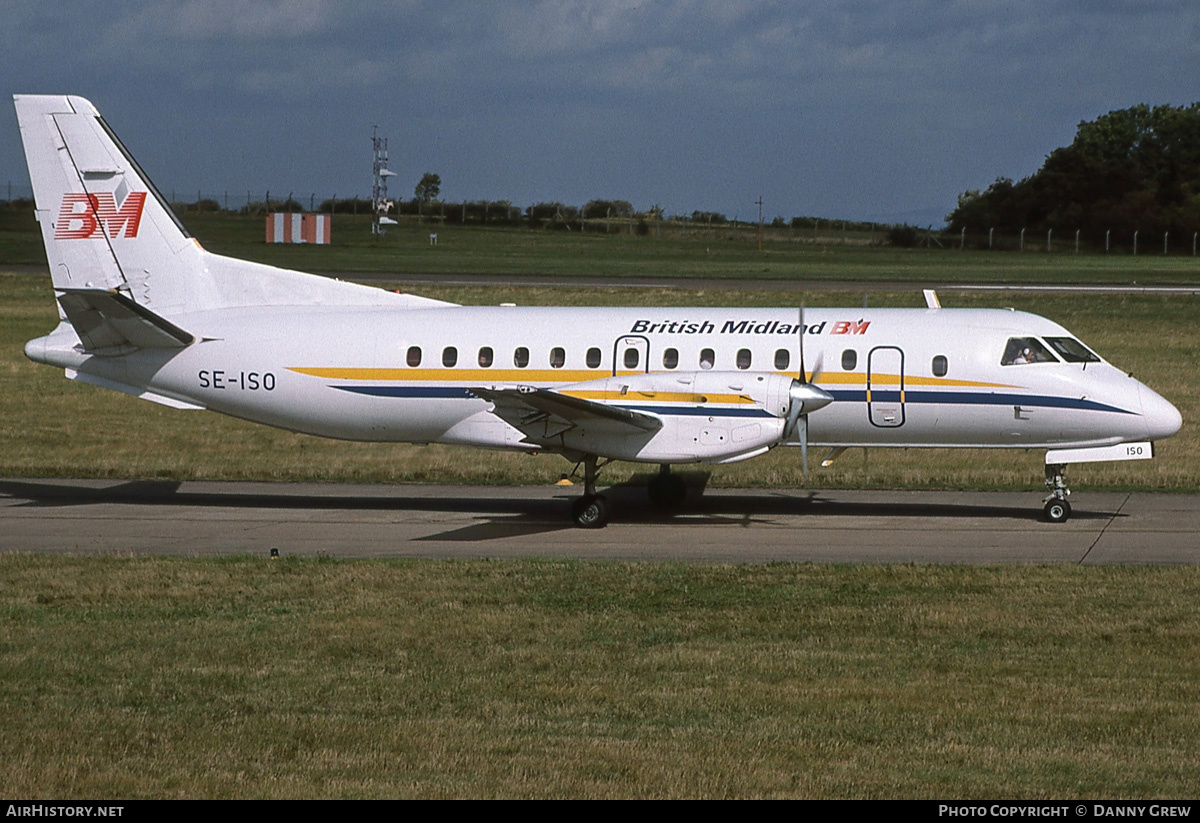 Aircraft Photo of SE-ISO | Saab-Fairchild SF-340A | British Midland Airways - BMA | AirHistory.net #183422