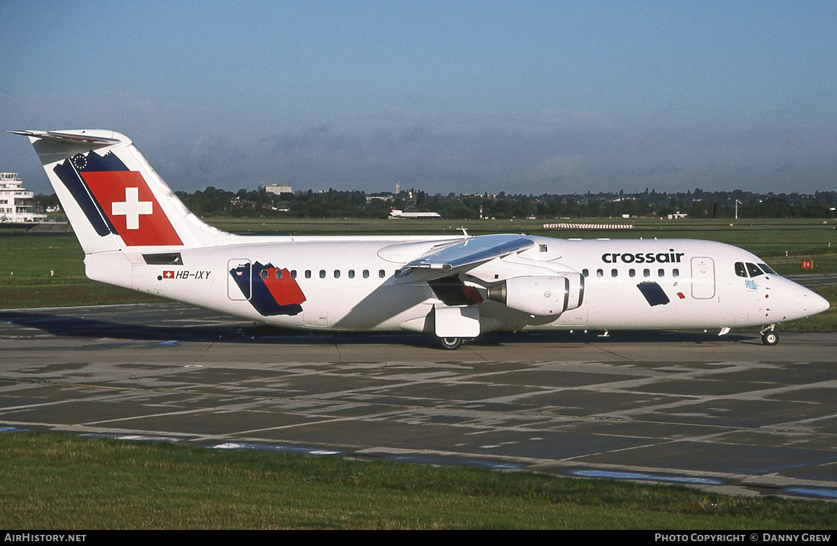 Aircraft Photo of HB-IXY | British Aerospace BAe-146-300 | Crossair | AirHistory.net #183436