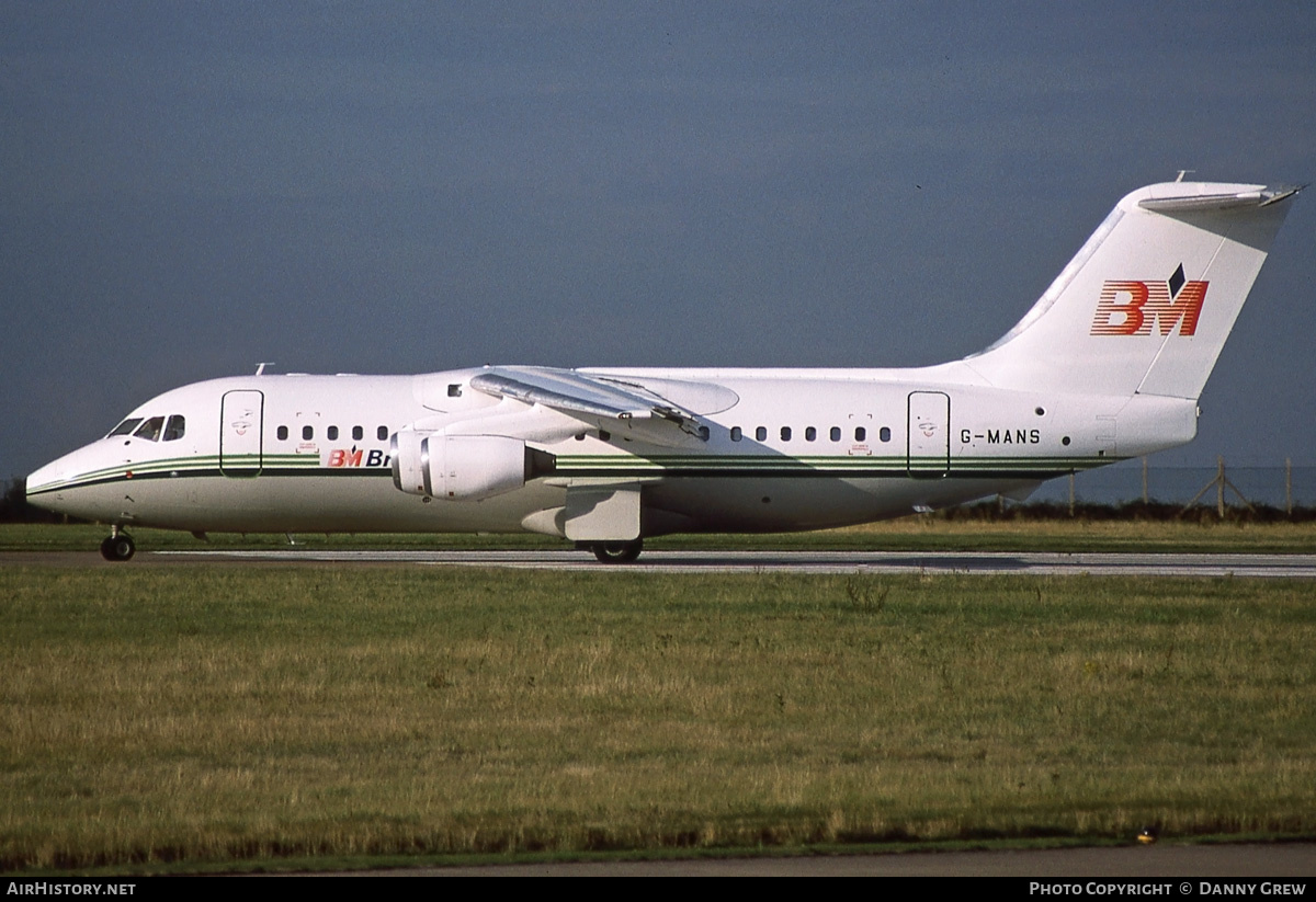 Aircraft Photo of G-MANS | British Aerospace BAe-146-200 | British Midland Airways - BMA | AirHistory.net #183438