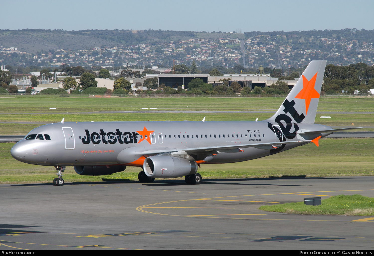 Aircraft Photo of VH-VFK | Airbus A320-232 | Jetstar Airways | AirHistory.net #183439