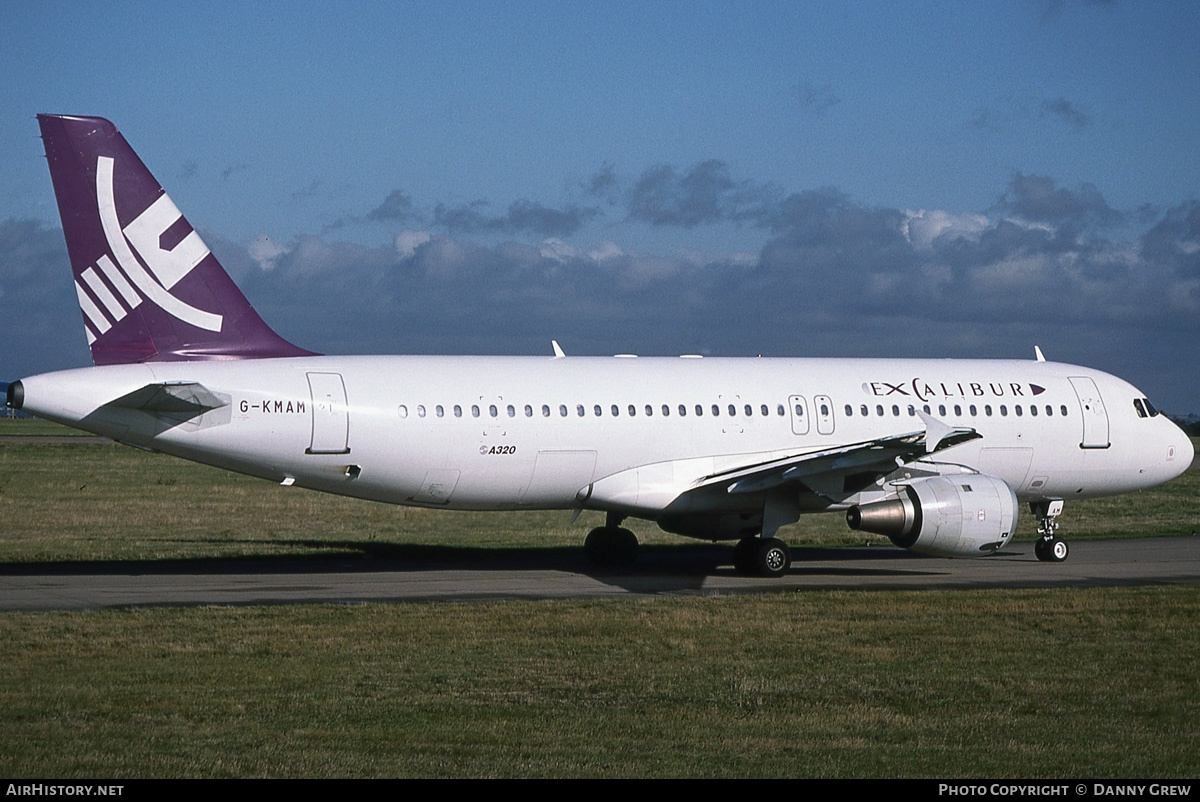 Aircraft Photo of G-KMAM | Airbus A320-211 | Excalibur | AirHistory.net #183440