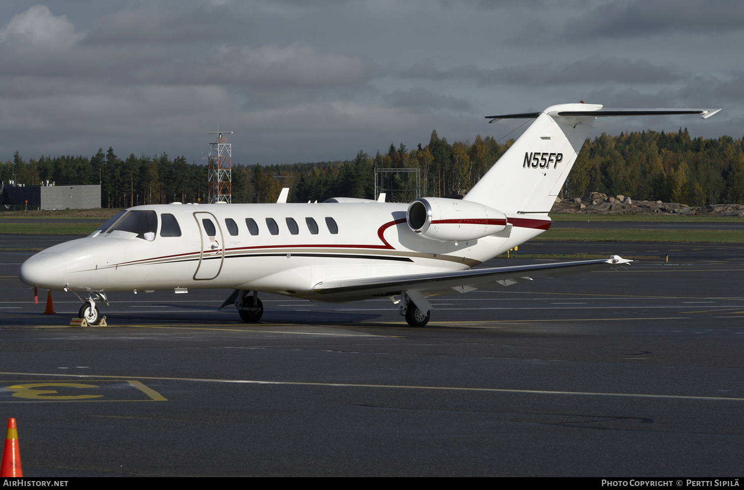 Aircraft Photo of N55FP | Cessna 525B CitationJet CJ3 | AirHistory.net #183469