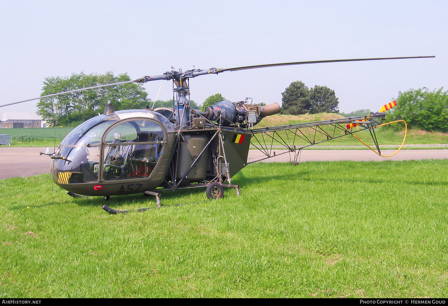 Aircraft Photo of A57 | Sud SA-318C Alouette II | Belgium - Army | AirHistory.net #183470