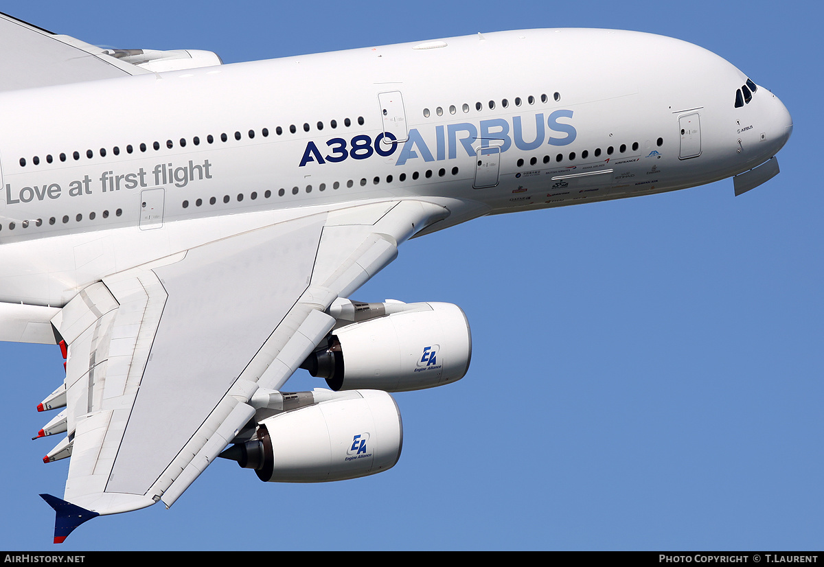Aircraft Photo of F-WWDD | Airbus A380-861 | Airbus | AirHistory.net #183483