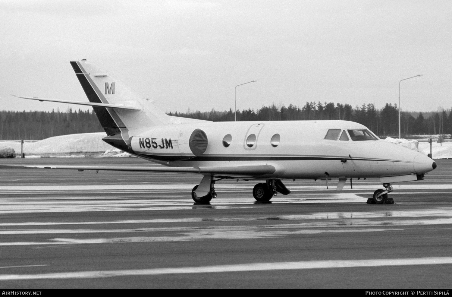 Aircraft Photo of N85JM | Dassault Falcon 10 | AirHistory.net #183484