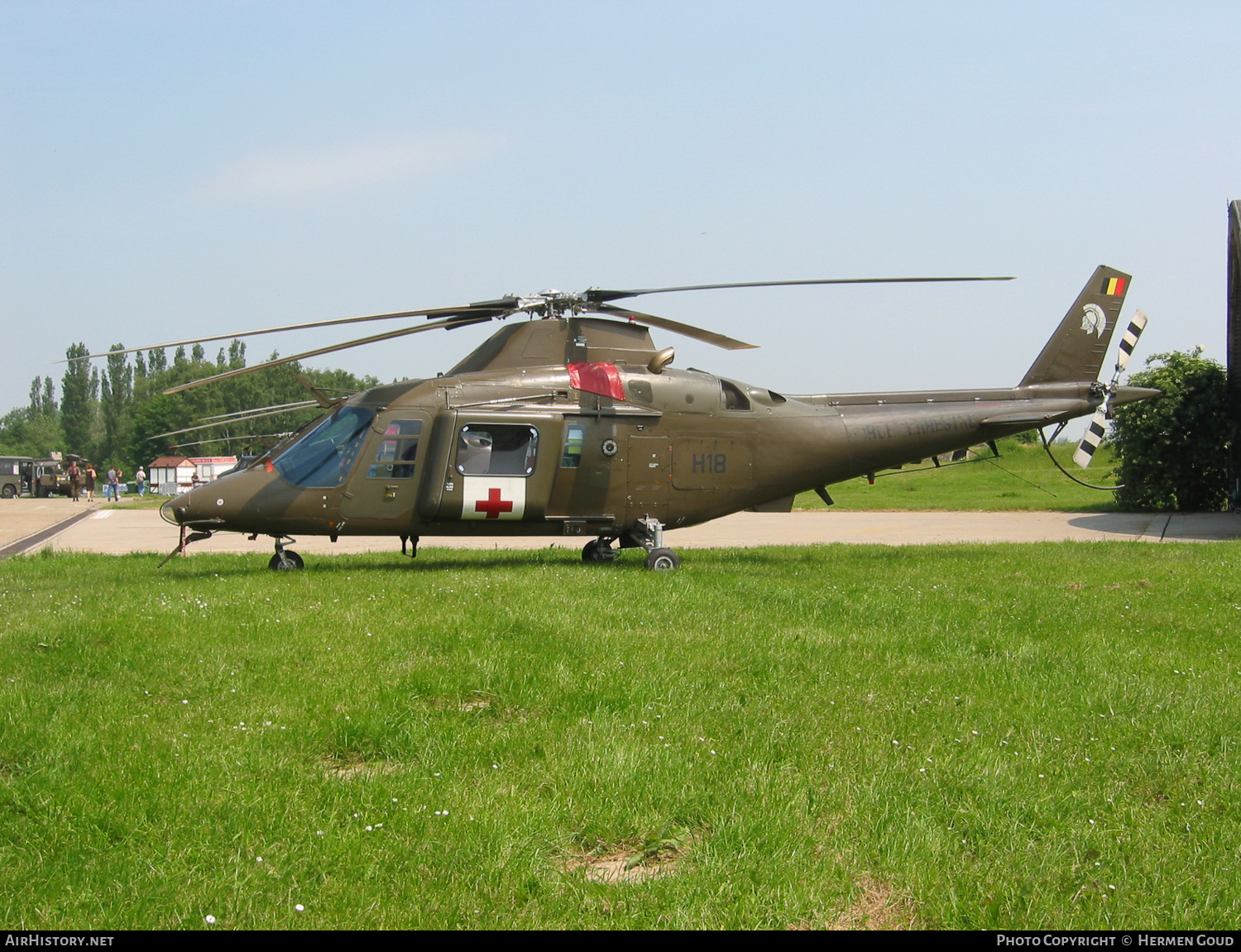 Aircraft Photo of H18 | Agusta A-109BA | Belgium - Army | AirHistory.net #183492